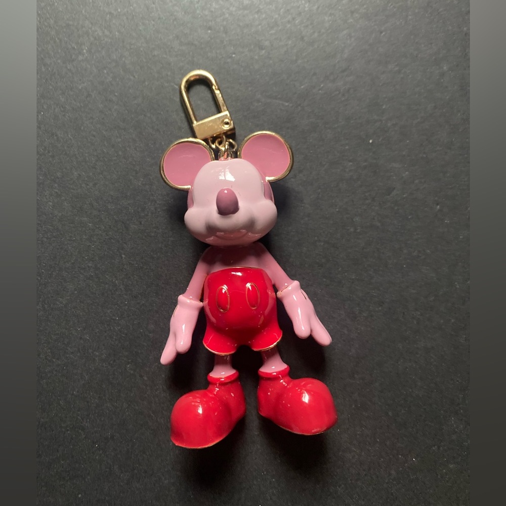Disney x BaubleBar Red Mickey Mouse Keychain - Picture 2 of 8